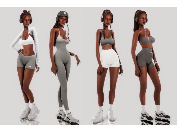 Elevate Your Gym Style with Rose by Milseph 1 Elevate Your Gym Style with Rose by Milseph Sims 4 CC