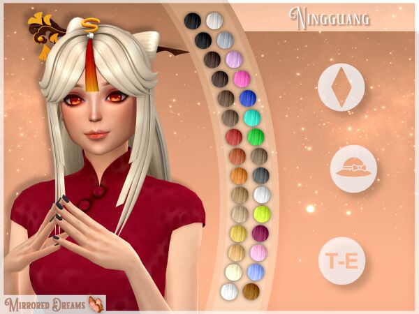 Wonder Woman Hair and Accessories 2 sims 4 cc hair mulher maravilha diana prince tiara earring 3