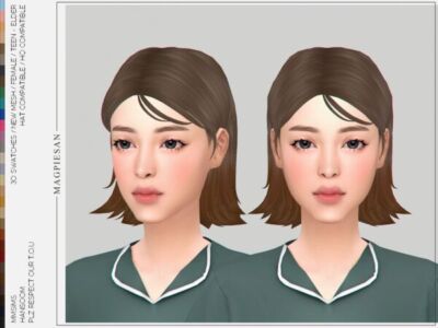 Hansoom Hair By Magpiesan Sims 4 CC