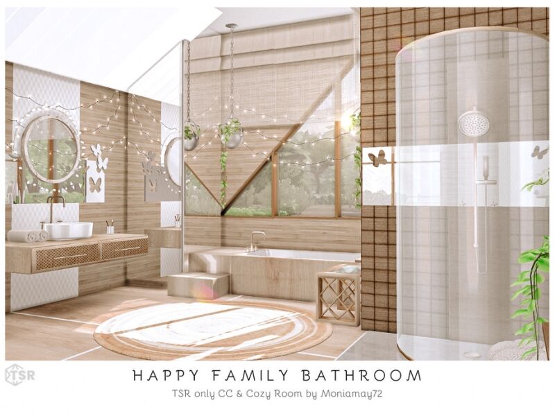 sims 4 cc happy family bathroom 3