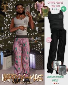 Happy X-Mas Complex Crew by Complexsims Sims 4 CC