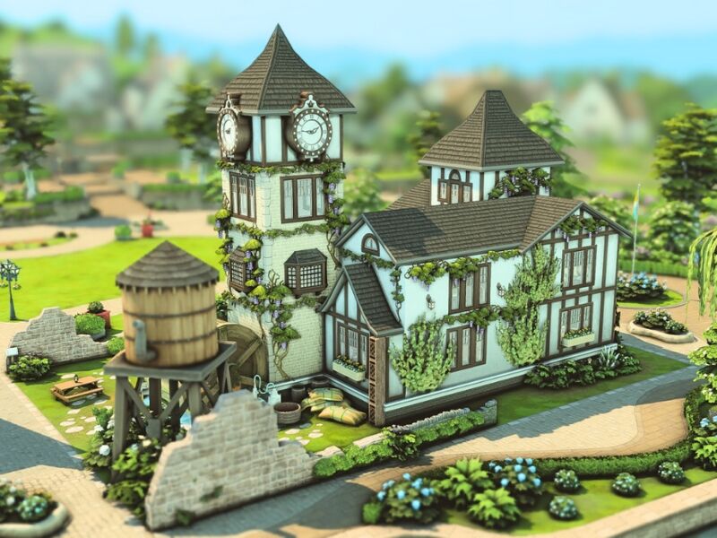 Charming Henford Clock Bar Community Lot 2 sims 4 cc henford clock bar community lot 3
