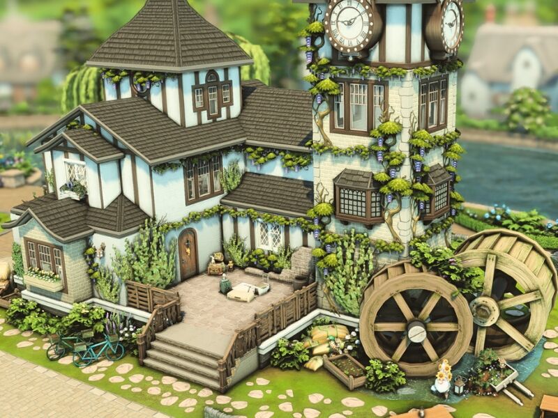 Charming Henford Clock Bar Community Lot 3 sims 4 cc henford clock bar community lot 4