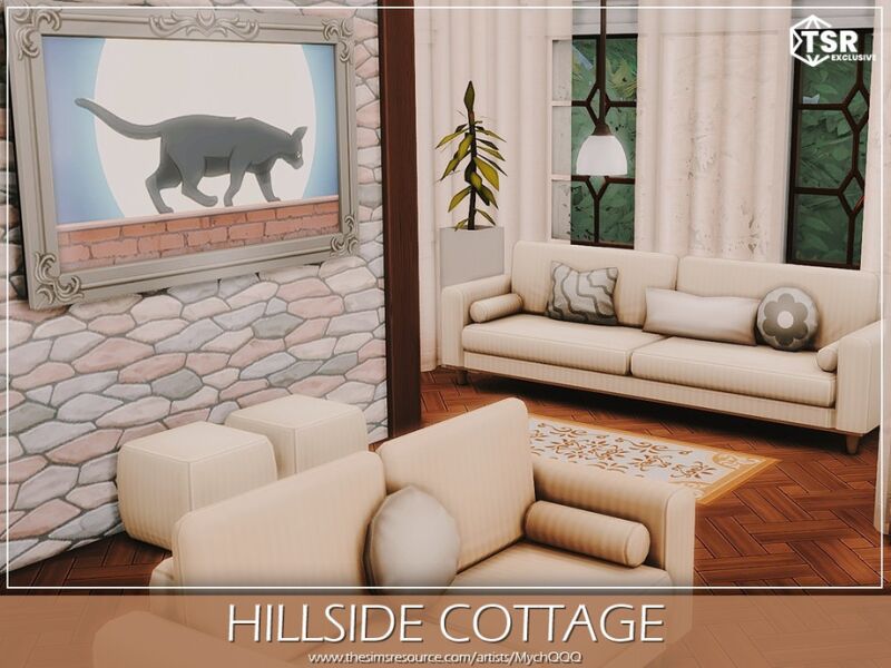 sims 4 cc hillside cottage by mychqqq 5