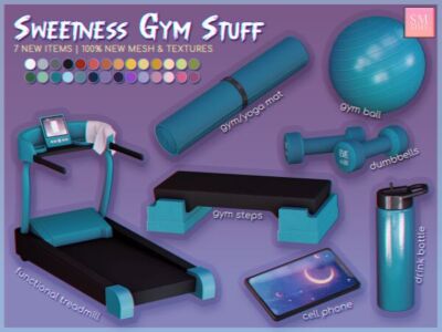 Honey | Sweetness Gym Stuff Sims 4 CC