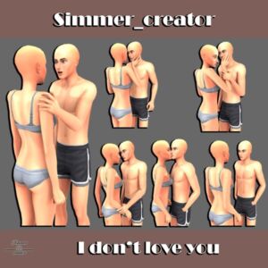 I Don’t Love You By Meow_Creator Sims 4 CC