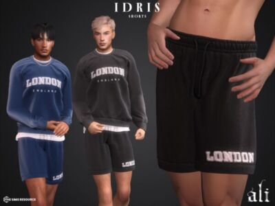 Idris Shorts by ALI Sims 4 CC