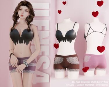 ILN. Cad Set Sims 4 CC