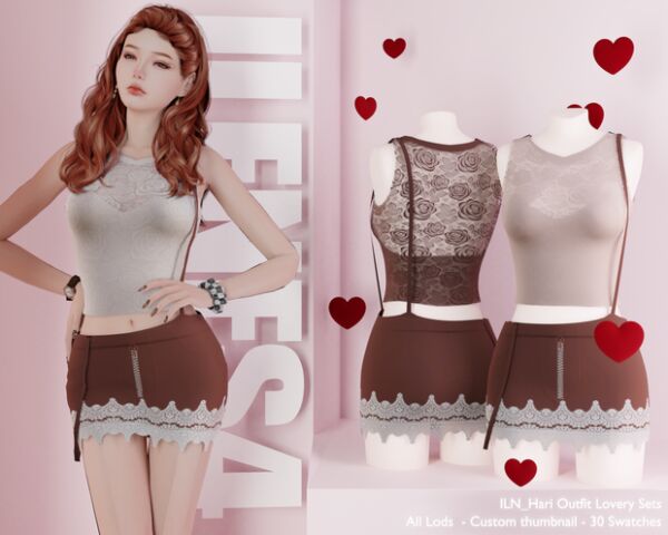 ILN. Hari SET Sims 4 CC