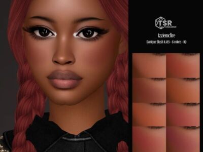 IMF Danique Blush N.185 – Glamorous Glow Sims 4 CC