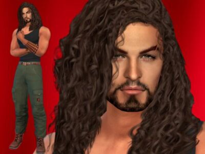Jason Momoa By Darkwave14 Sims 4 CC