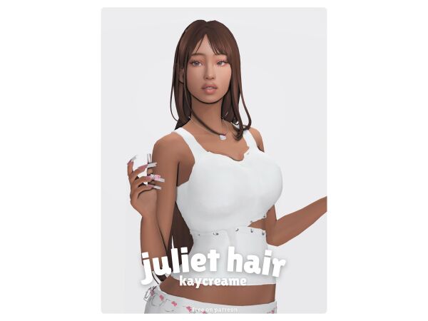 Stunning Jolene Hair by Kaycreame 4 sims 4 cc jolene hair by kaycreame 5