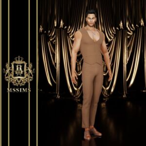 Stylish Jonas Male Outfit by Mssims4 Sims 4 CC