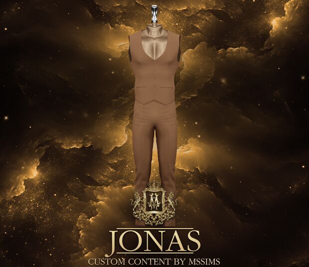 Stylish Jonas Male Outfit by Mssims4 4 sims 4 cc jonas male outfit by mssims4 2