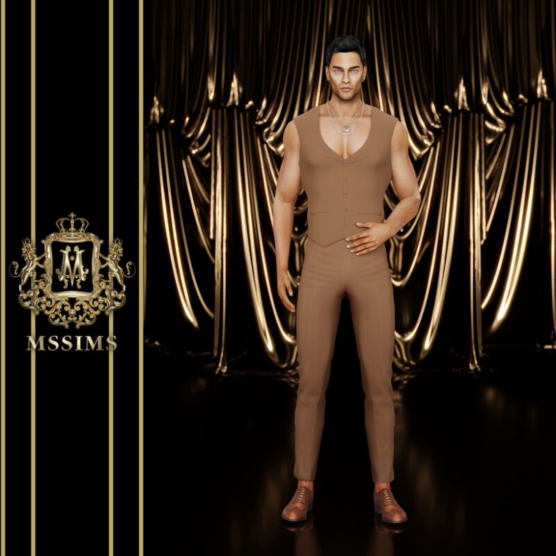 Stylish Jonas Male Outfit by Mssims4 5 sims 4 cc jonas male outfit by mssims4 3