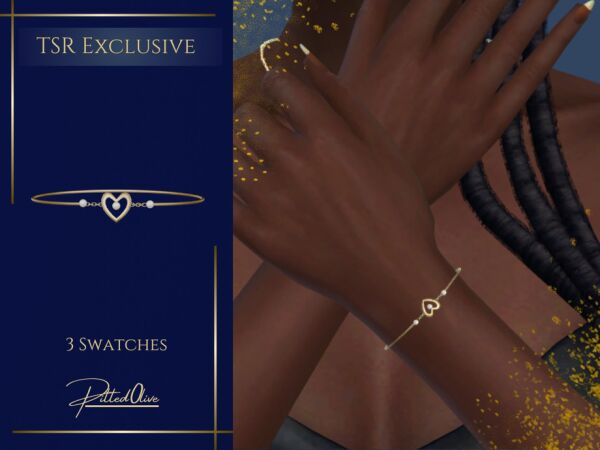 Katherine Bracelet by Pitted0Live 1 Katherine Bracelet by Pitted0Live Sims 4 CC