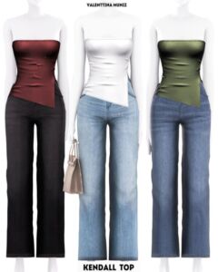 Kendall TOP | Valenttina Muniz The Sims 4 CC Sims 4 CC