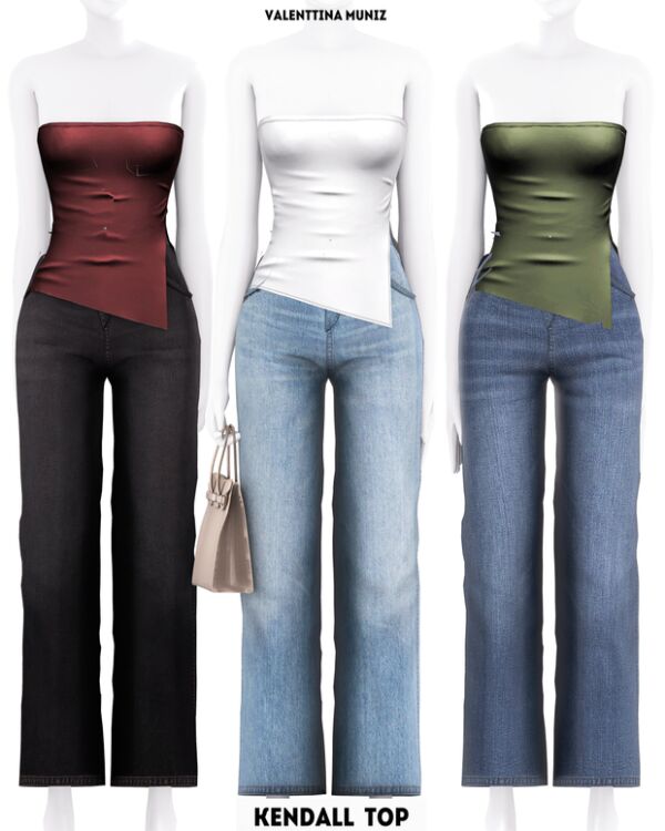 Kendall TOP | Valenttina Muniz The Sims 4 CC Sims 4 CC