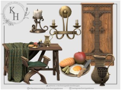 [KHD] Camelot SET Sims 4 CC