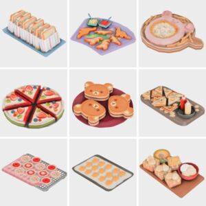 Kid-Friendly Edible Recipes for Sims 4 Sims 4 CC