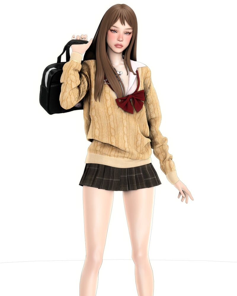 Kimber Oakes: A Unique Female Model 3 sims 4 cc kimber oakes by kimber oakes 5