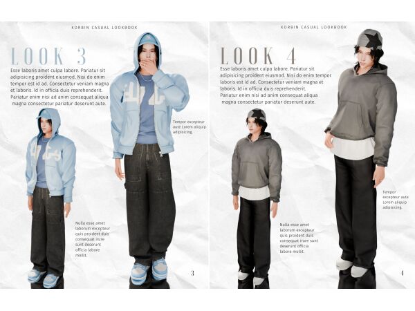 Korbin Casual Lookbook 1 & 2 3 sims 4 cc korbin casual lookbook 1 2 by ch3rrysimss 4