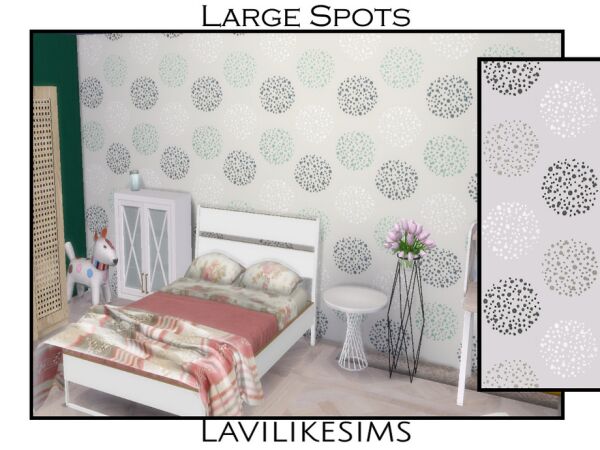 Large Spots by Lavilikesims 1 Large Spots by Lavilikesims Sims 4 CC