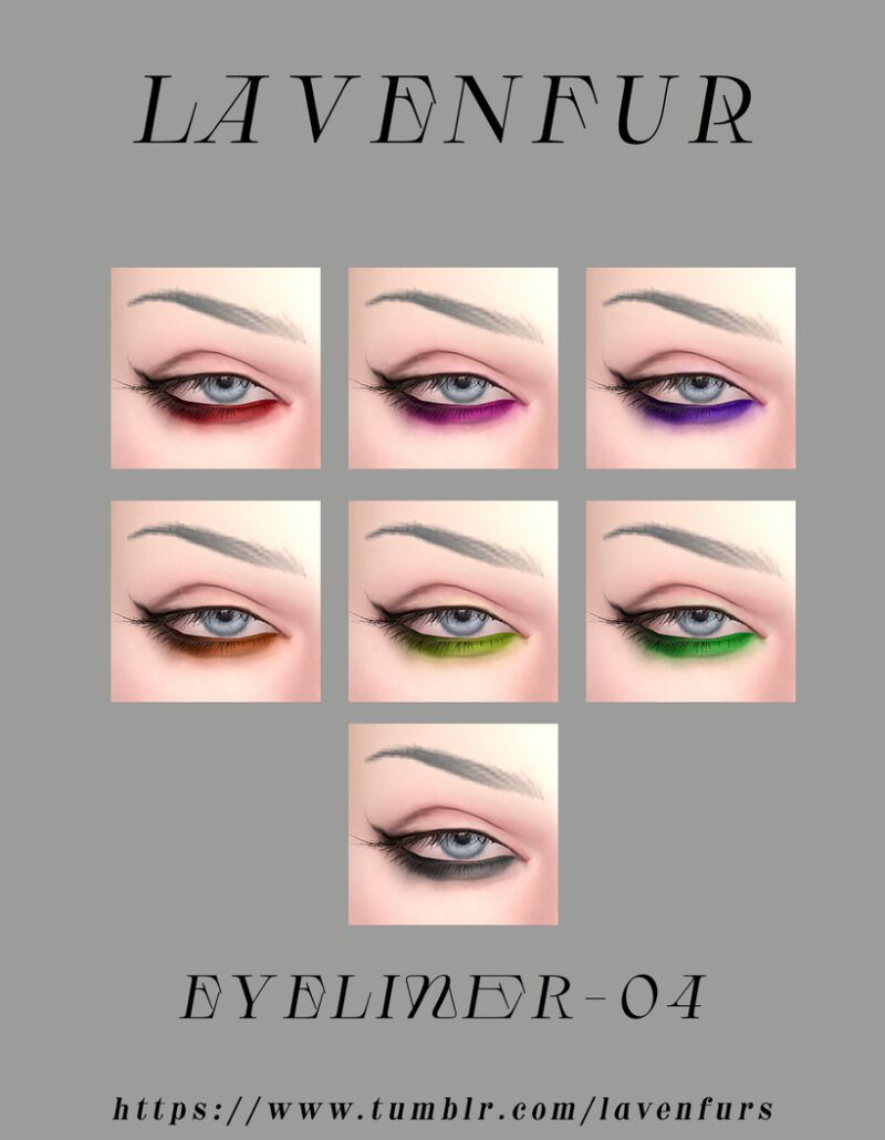 Lavenfur - Goth Pack 4 sims 4 cc lavenfur goth pack 10