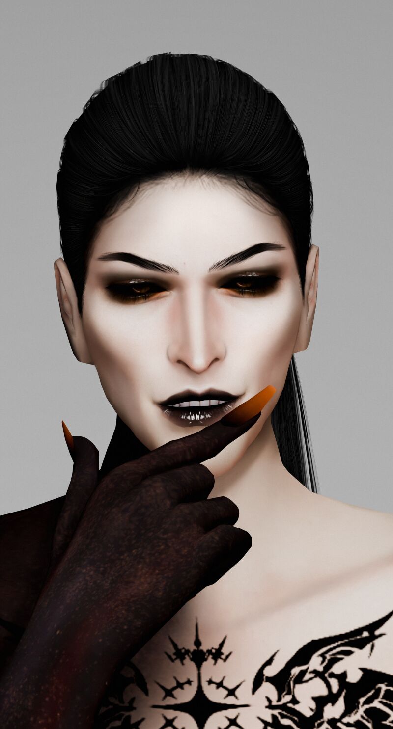 Lavenfur - Goth Pack 11 sims 4 cc lavenfur goth pack 2