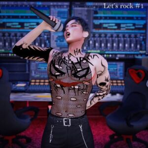 Let’s Rock by Meow_Creator Sims 4 CC