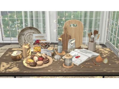 Charming Leva Decor Collection Sims 4 CC