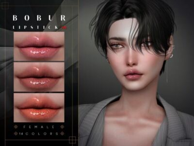 Plump Lips Lipstick 158 Sims 4 CC