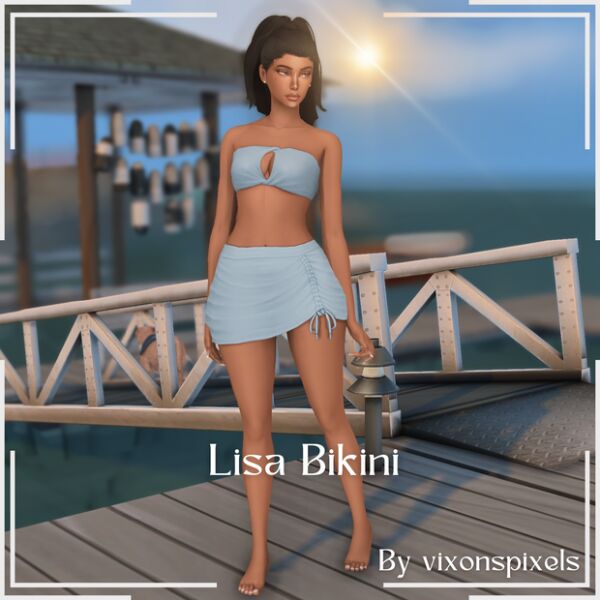 Lisa Bikini By Vixonspixels Sims 4 CC