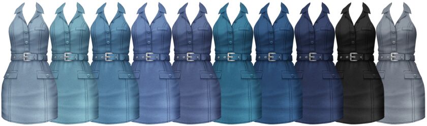 Love Race Dress by Trillyke 2 sims 4 cc love race dress by trillyke 2