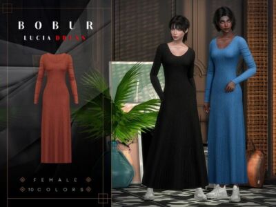 Lucia Dress Sims 4 CC