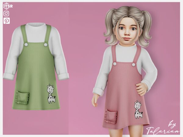 Lyla Dress by Talarian Sims 4 CC