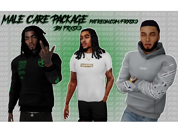 Male Care Package by frxsk0 1 Male Care Package by frxsk0 Sims 4 CC