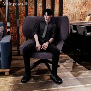Dynamic Male Poses Collection Sims 4 CC