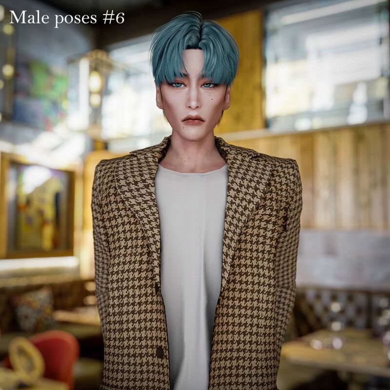 sims 4 cc male poses 6 by meow creator 2