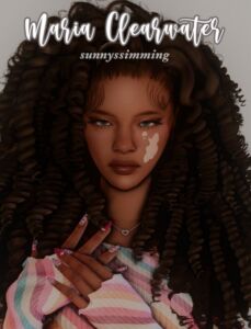 Maria Clearwater By Sunnyssimming Sims 4 CC