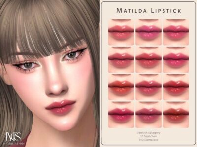 Matilda Lipstick By Lisaminicatsims Sims 4 CC
