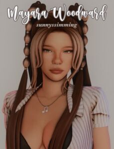 Mayara By Sunnyssimming Sims 4 CC