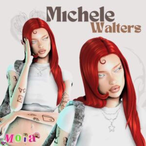 Mıchele Walters by Moiamarul Sims 4 CC