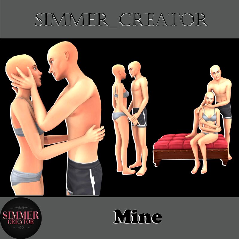 sims 4 cc mine poses by meow creato 2