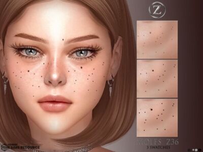Moles Z36 by Zenx – Unique Accessories Sims 4 CC