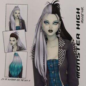 Monster High Set – Frankie by Daylifesims Sims 4 CC