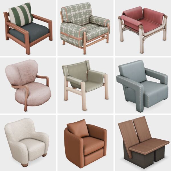 My Favorite Armchairs | Sims 4 CC Finds Sims 4 CC