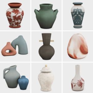 My Favorite Vases | Sims 4 CC Finds Sims 4 CC