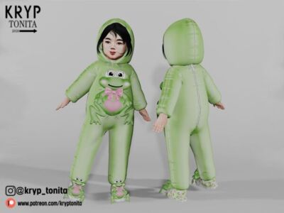 My Little Frog Sims 4 CC