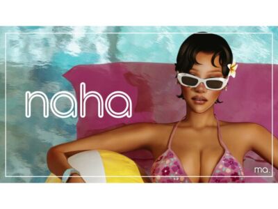 Naha Hair By Ophernelia Sims 4 CC